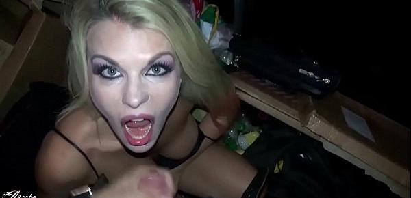 Aische Pervers - Venus 2014 Spermawalk mit Lena Nitro (public nude play w cum)